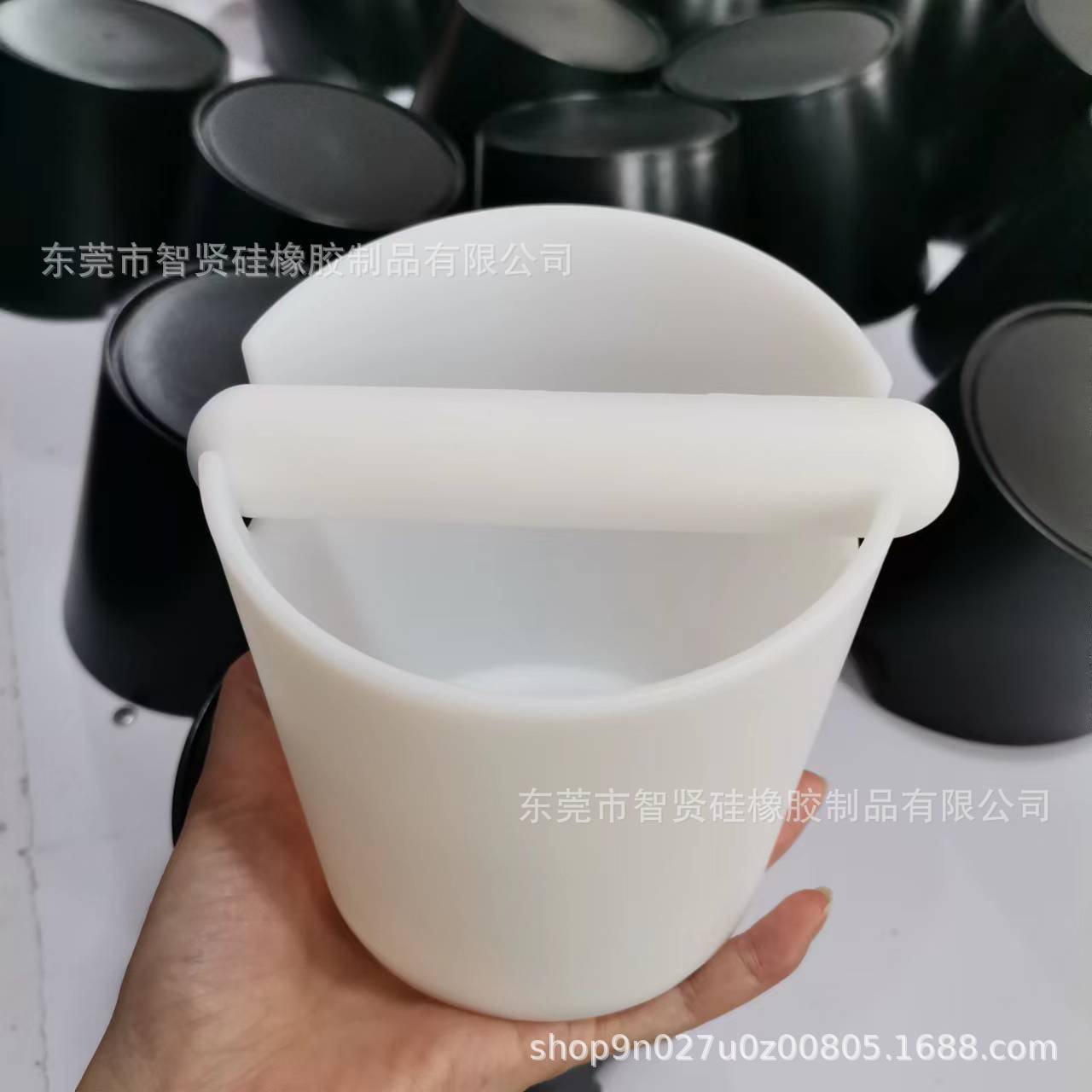 Las ventas directas de la fábrica italiana de residuos de café barril de residuos de café en polvo residuo barril caja de residuos ABS knock residuo de café barril de reciclaje de residuos de barril