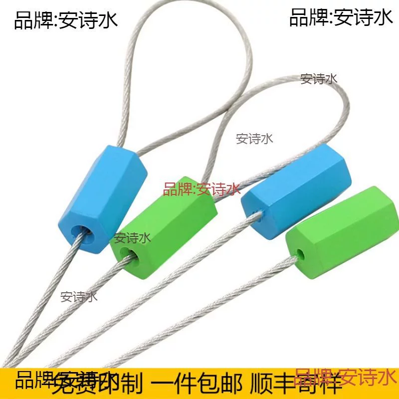 .Затягивающееся проволочное уплотнение, уплотнение контейнера, свинцовая пломба против подделок, одноразовая свинцовая пломба с замком для грузовых перевозок.