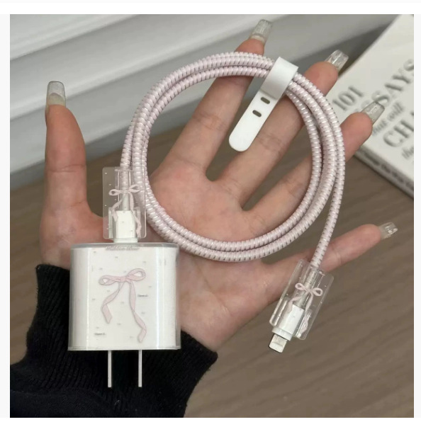 Aplicable para Apple 16pro cable de datos 15 protector de cargador iPhone 14 protector de cabeza de carga de teléfono móvil