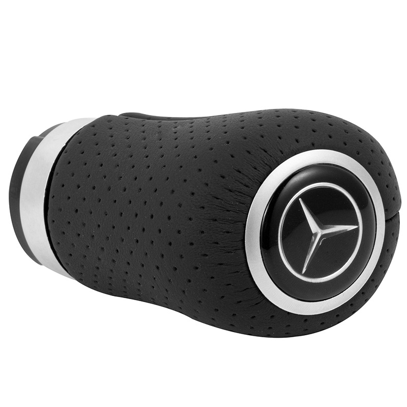 Adecuado para Mercedes-Benz Vito w638 w639 cambio cabeza perforación cuero material cambio balonmano grande estándar image 4
