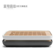 日式家用儲水式茶具托盤陶瓷簡約干泡茶盤小型簡易新中式功夫茶台