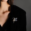 Advanced high-end dancing brooch, jacket lapel pin, pin