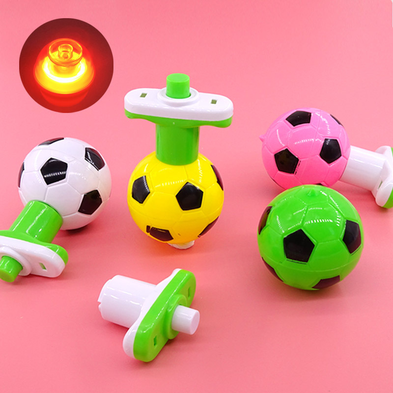 Juguetes de ocio para niños catapultados dibujos animados giroscopio luminoso colorido giroscopio eléctrico mercado nocturno tienda de venta caliente