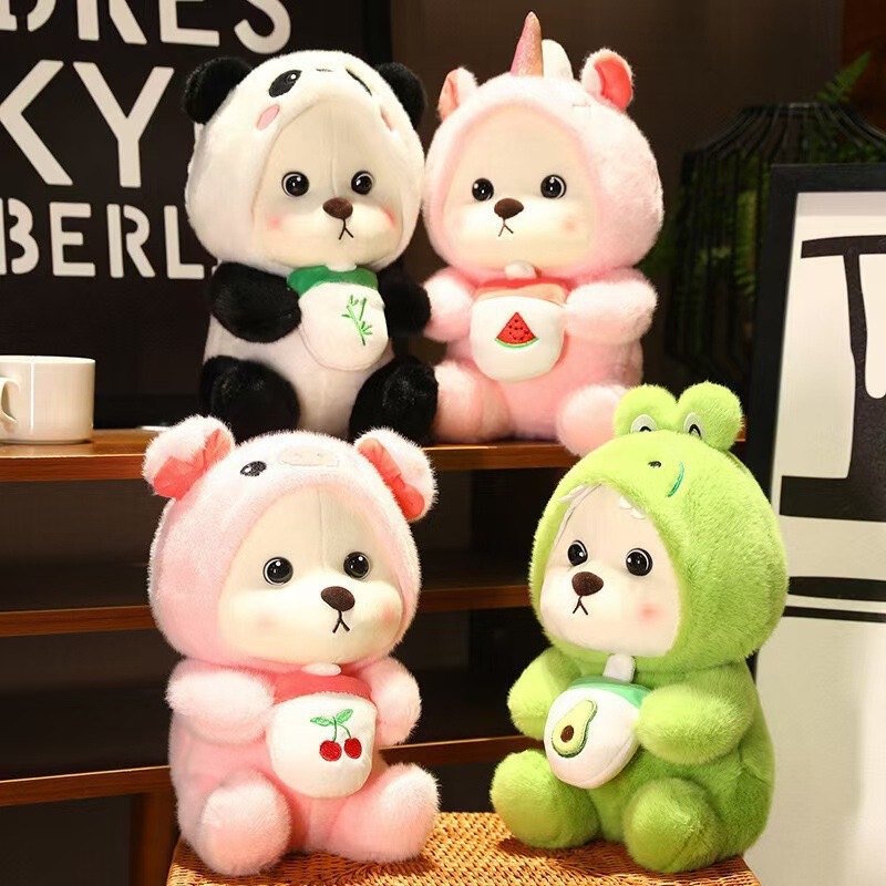 Plush Toy Bear Doll Transforms into a Cute Bear Plush Doll, Birthday Gift for Men and Women, Wholesale Plush Toy Bear Doll Transforms into a Cute Bear Plush Doll, Birthday Gift for Men and Women, Wholesale