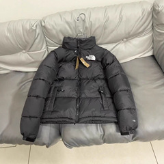 跨境冬季新款带帽高版本1996经典刺绣户外保暖棉服男女加厚外套