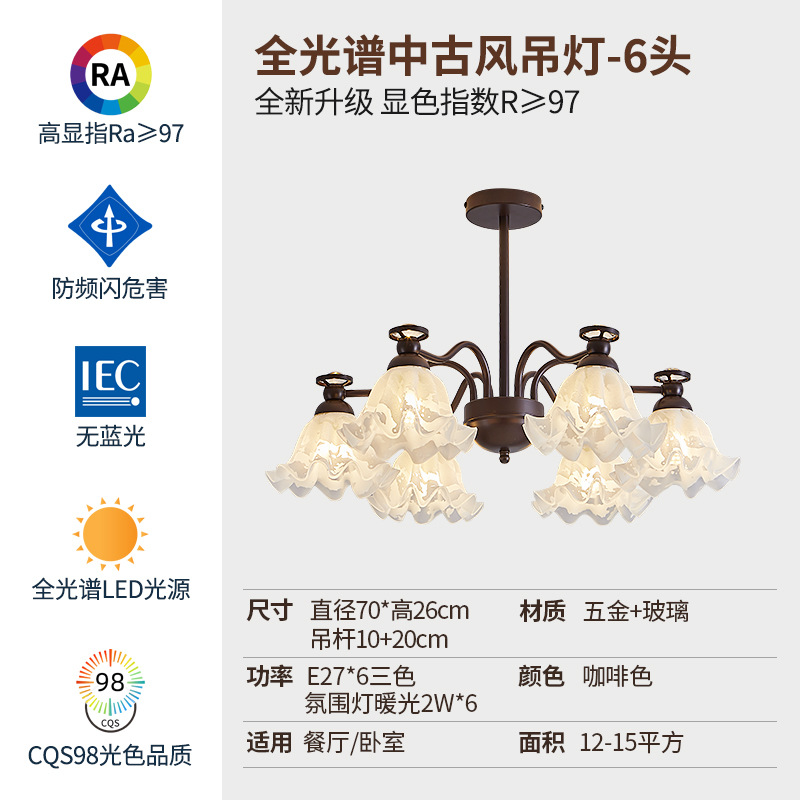 Стеклянный кофейный абажур, со снежинками