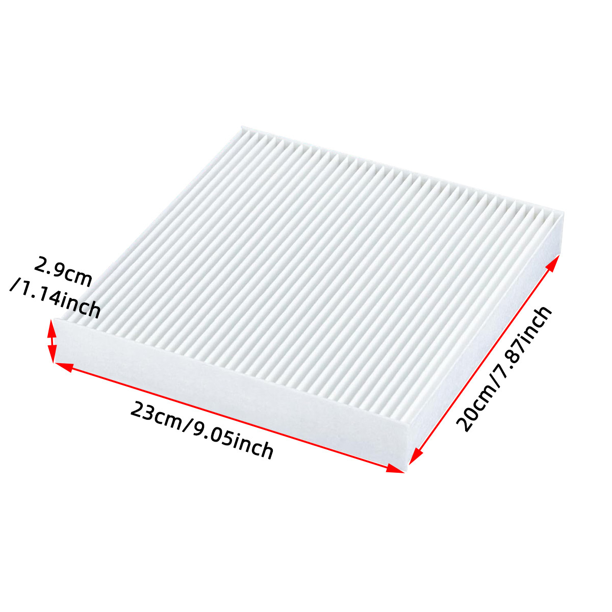 Filtro de aire transfronterizo CF10743 XC25870 para INFINITI VW Routan
