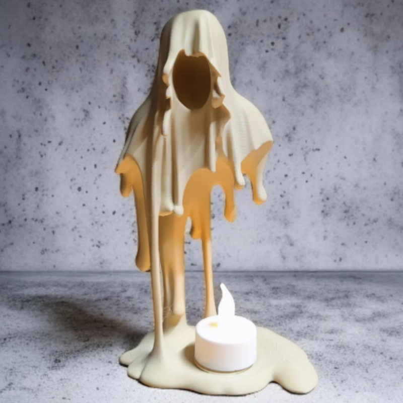 Nuevos productos transfronterizos Ghost Strange Candelabro Decoración Impresión 3D Juguetes Ghost Candelabro Decoración del hogar Decoración de la sala de estar