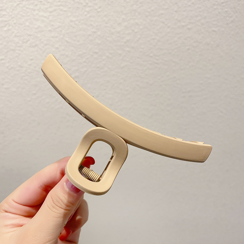 2025 estilo coreano nuevo clip de tiburón grande temperamento elegante pinza para el cabello de alta calidad para mujer