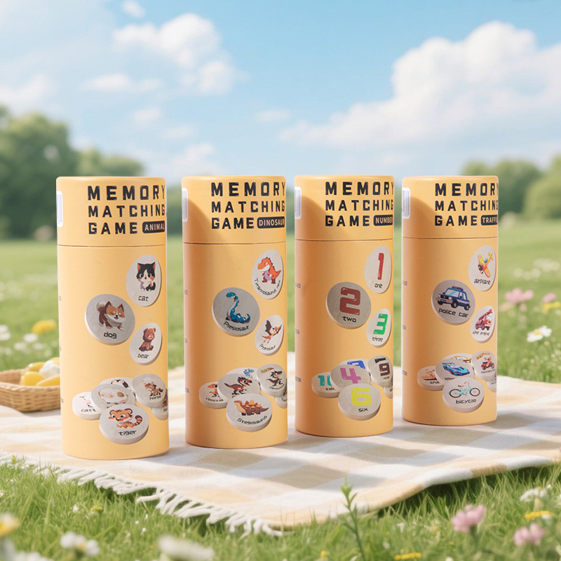 Cross-Border New Find the Same Game Children's Early Education Educational Cartoon Thinking Memory Chess Concentration Training Toy