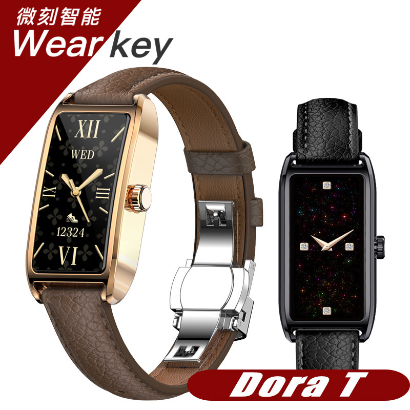 New Dorat Women's Smart Watch Bluetooth Call Music Menstrual Period Prediction Stress Sleep Monitoring Ip68