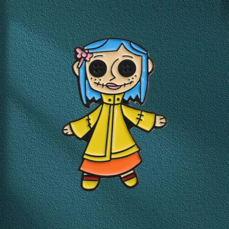 Европейский и американский мультфильм TM аниме призрак мать металлический значок броши аксессуары для одежды