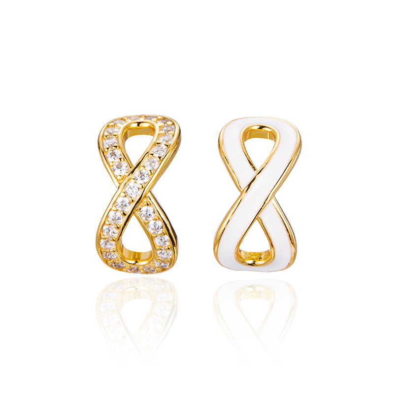 Pendientes cruzados de gota de aceite de estilo francés pendientes de plata esterlina 925 de alto grado de lujo ligero diseño de nicho de oro amarillo pendientes de 8 palabras pendientes para mujeres