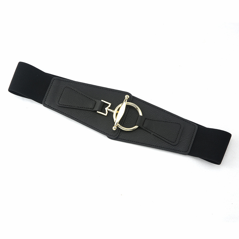 Fashion Solid Color Pu Leather Alloy Women's Leather Belts display picture 5