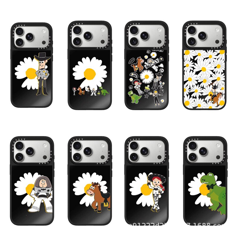 C Brand Toy Story Collaboration with G-Dragon Daisy Suitable for iPhone 17 Pro Phone Case Apple 16 Mirror 14