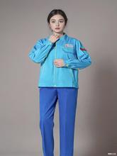 中石油新款工作服春秋加油站工作服中国石油短袖防静电工服夏长袖