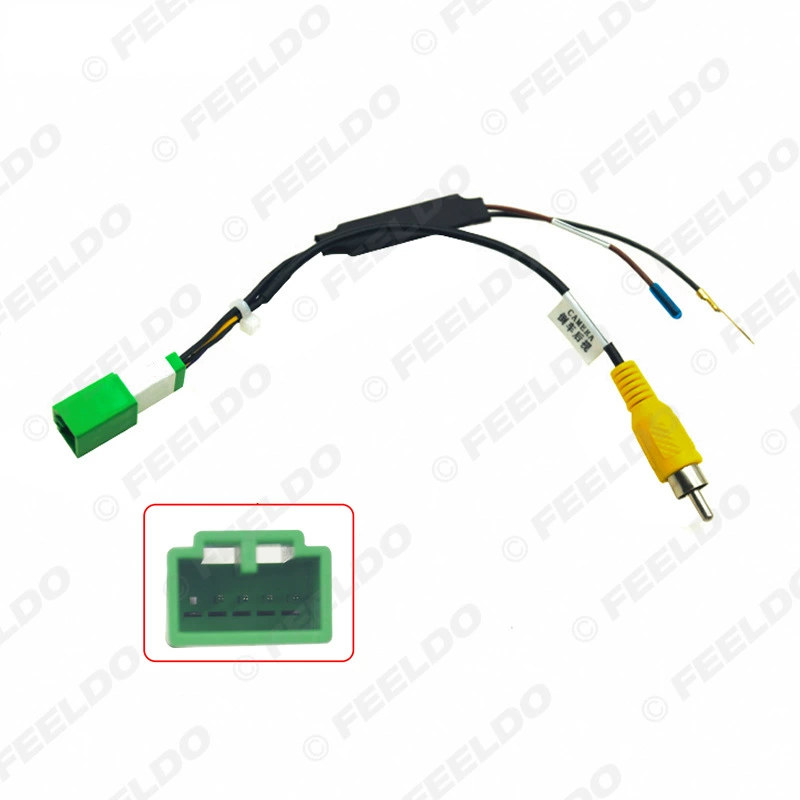 Подходит для Mitsubishi/Suzuki/Isuzu D-MAX, кабель для подключения камеры заднего вида и системы помощи при парковке.