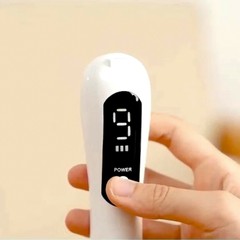 跨境小白点痣笔扫斑笔电动美容点斑笔液晶微型纹绣激光脸部美容仪