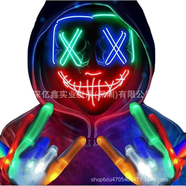 Gloves, mask, set, (Cross-border trading), halloween