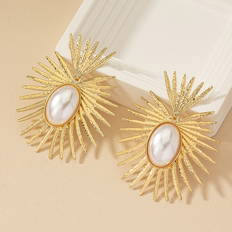 fashionable geometric small design creative trend earrings from…