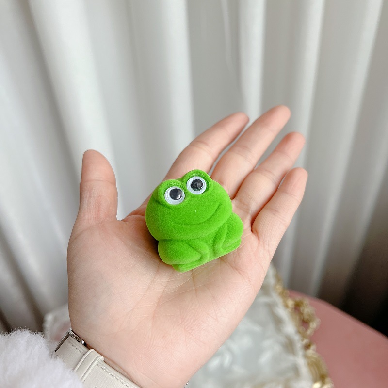 Fashion Frog Plastic Jewelry Boxes 1 Piece display picture 2