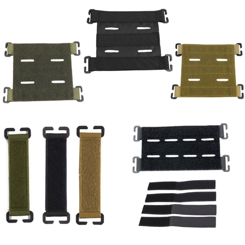 ベルクロベース Molle パッチプレートアクセサリー ベルクロベース 士気バッジベース タクティカルベスト ベルクロ|undefined