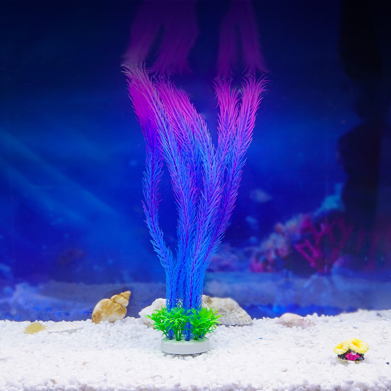 Suministros de flores falsas de paisajismo Simulación de plantas acuáticas al por mayor Especial transfronterizo Simulación de hierba de cola de perro Plástico Flor decorativa de hierba de ciempiés