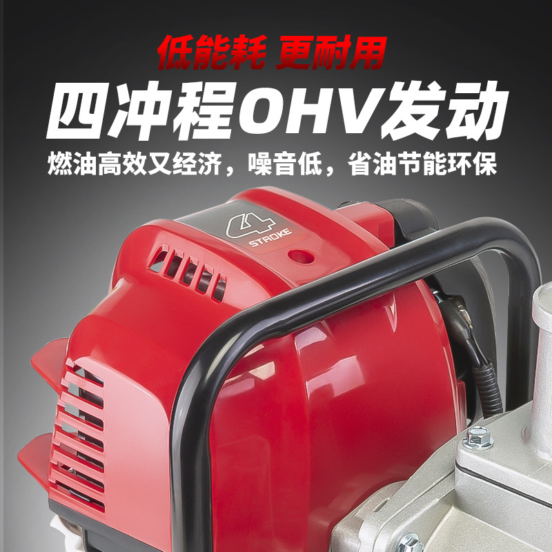 139 potencia 142 potencia motor de gasolina de cuatro tiempos bomba autocebante bomba de riego ahorro de energía compacto y fácil de llevar