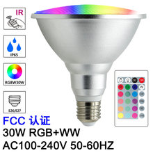 Par38LED��30WRGBW����b���߲ʲ�ƺ���^��IP65��ˮFCC�J�C