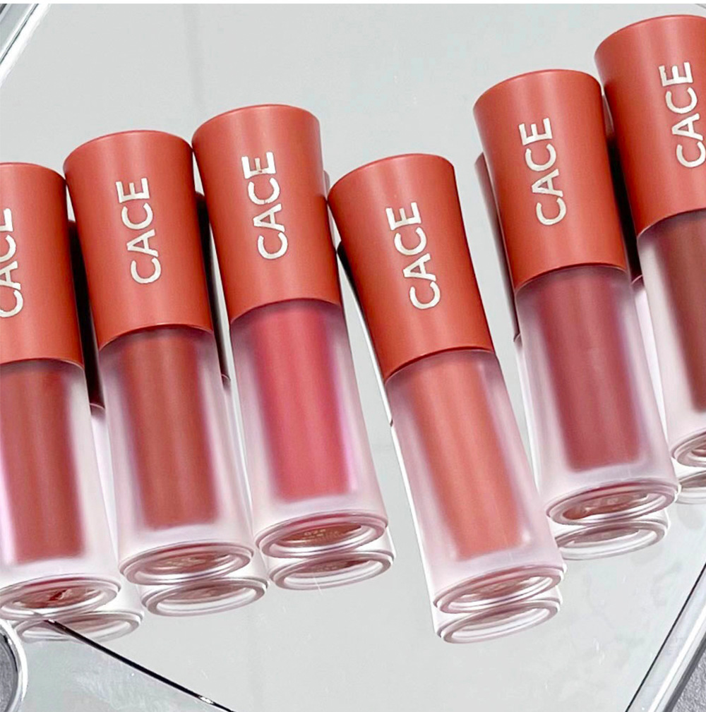 CACE Pure Matte Lip Clay Velvet brightening Lip Gloss, Light and versatile makeup wholesale, live-streamed by Internet celebrities undefined