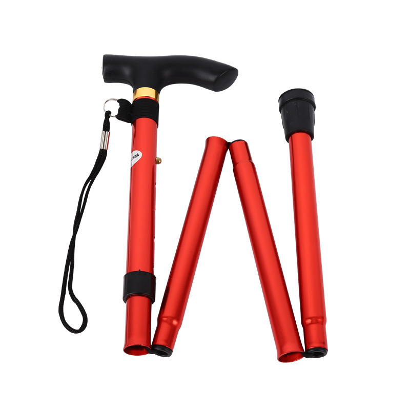 アウトドアトレッキングポール、伸縮式折りたたみ式登山ポール、多機能登山およびハイキング用品固定補助具|undefined