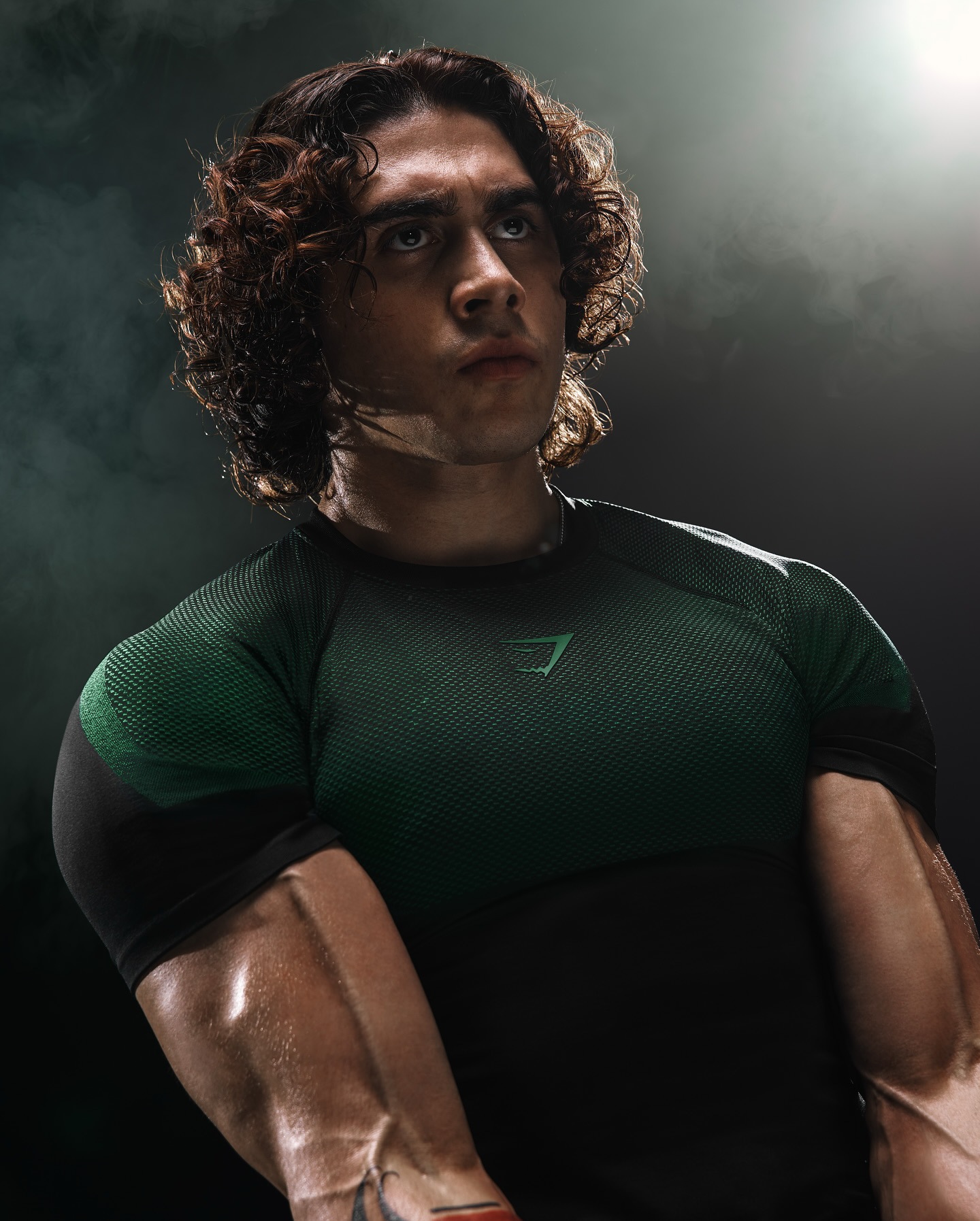 검녹색 - 녹색 로고