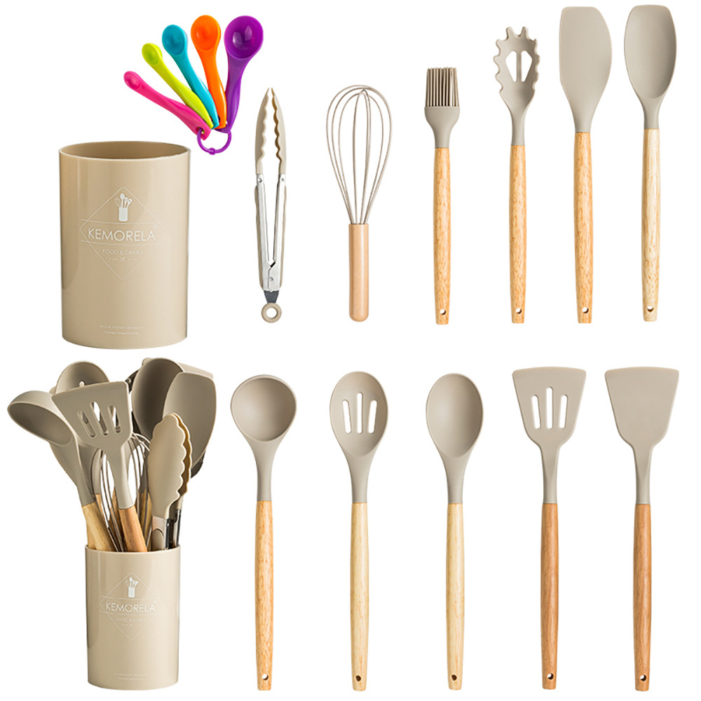 Edición luz utensilios de cocina 17 unidades traje medición espátula barril herramientas Cocina