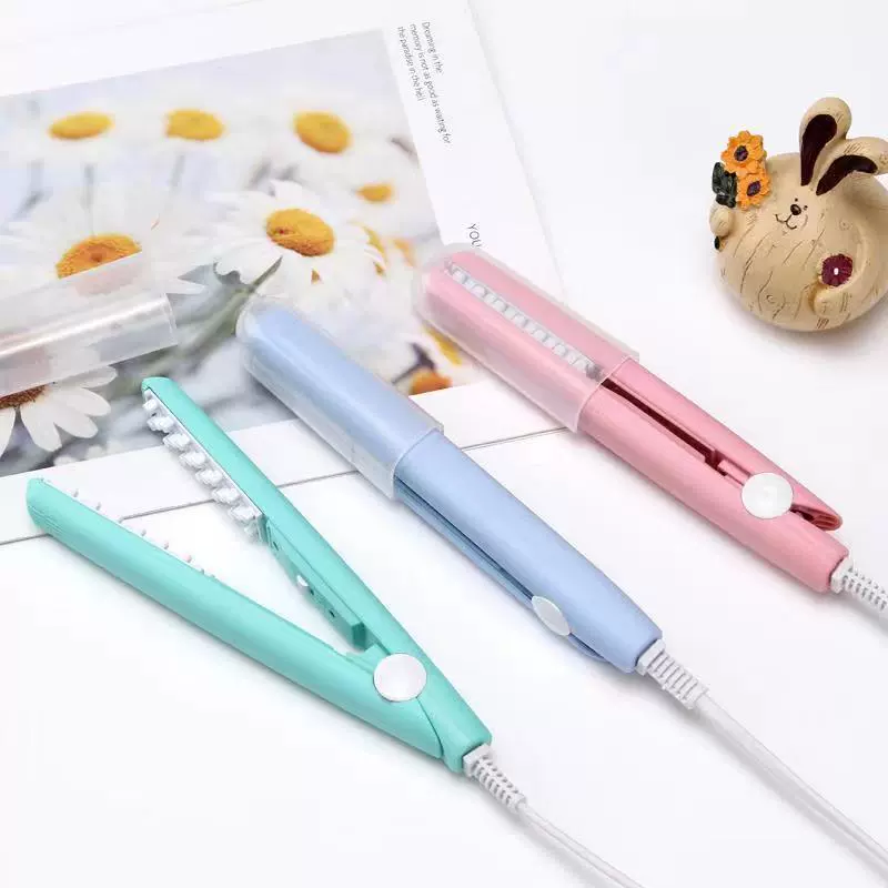 2025年新款蓬松神器卷发棒迷你垫发根烫发器玉米须夹板直卷两用