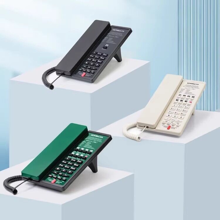 COTELL Kent AU2081L/AU2081A Telephone: Wired Landline for Hotel Rooms and Offices