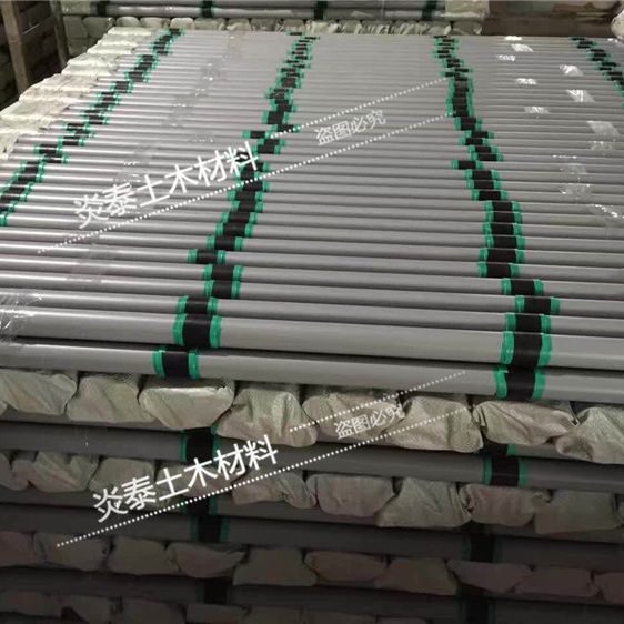 48/50mm袖阀管 地铁高铁劈裂注浆管 袖阀管光管毛管注浆工艺