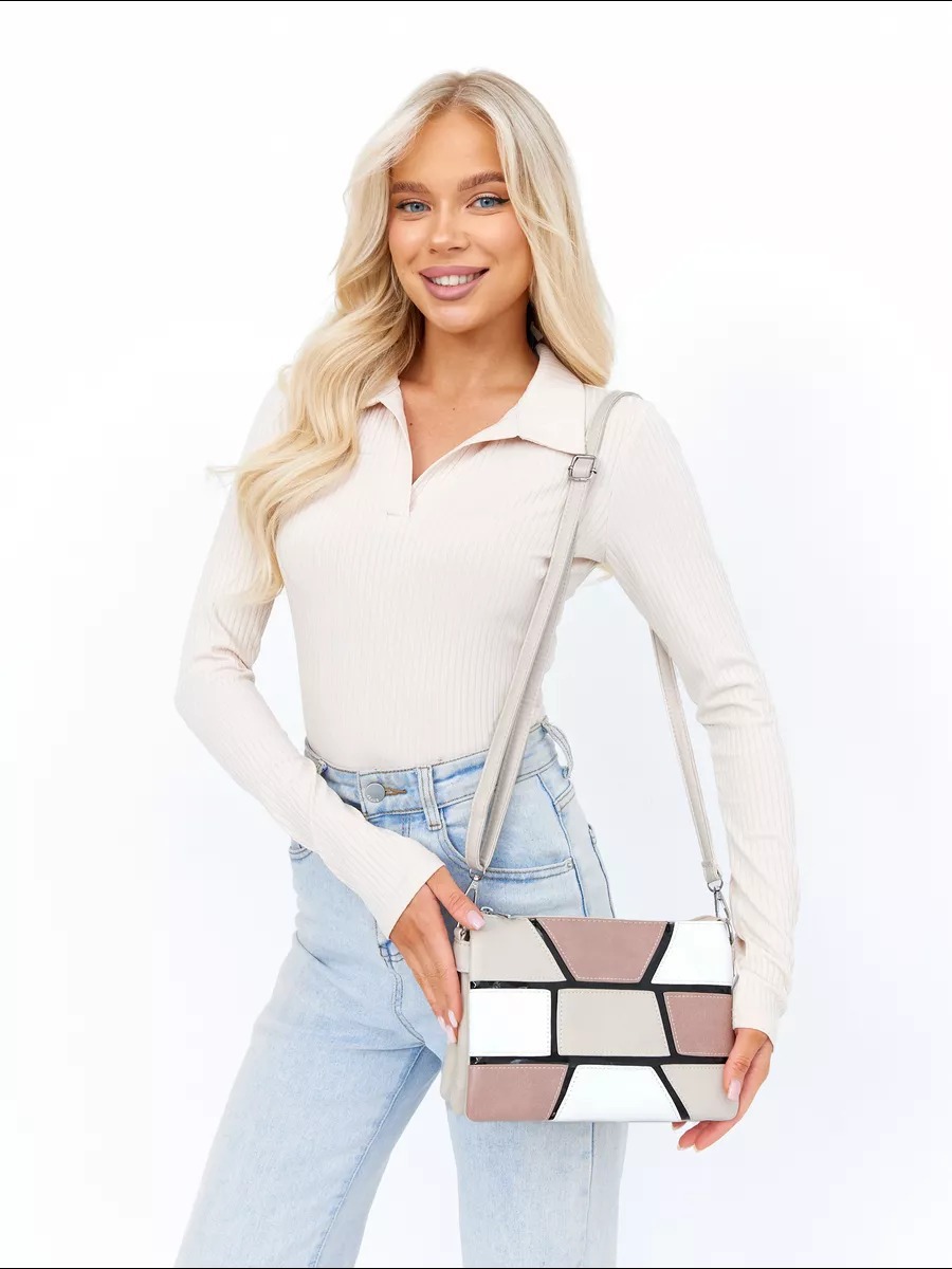 Fashionable Shoulder Bag, New Model, Top Quality Women's Crossbody Small Square Bag, Simple Splicing Classic Trendy Women's Bag._voghion.com