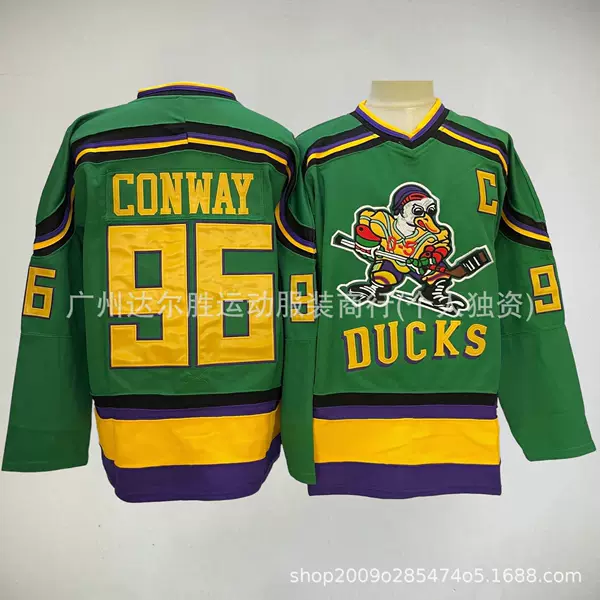 Men's Anaheim Ducks # 96 Conway / # 99 Reverse Retro Jersey