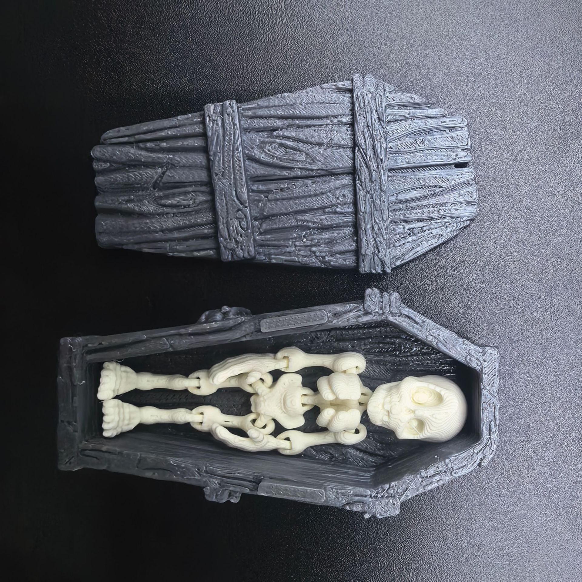Adornos de Halloween impresos en 3D transfronterizos, calavera, momia, adornos creativos de escritorio, juguetes de regalo de Nochebuena