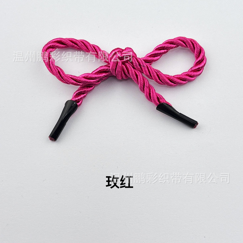 Cuerda de 3 Cabos para Bolsa de 4 mm de Poliéster y TPU para Bolsas de Regalo y Papel