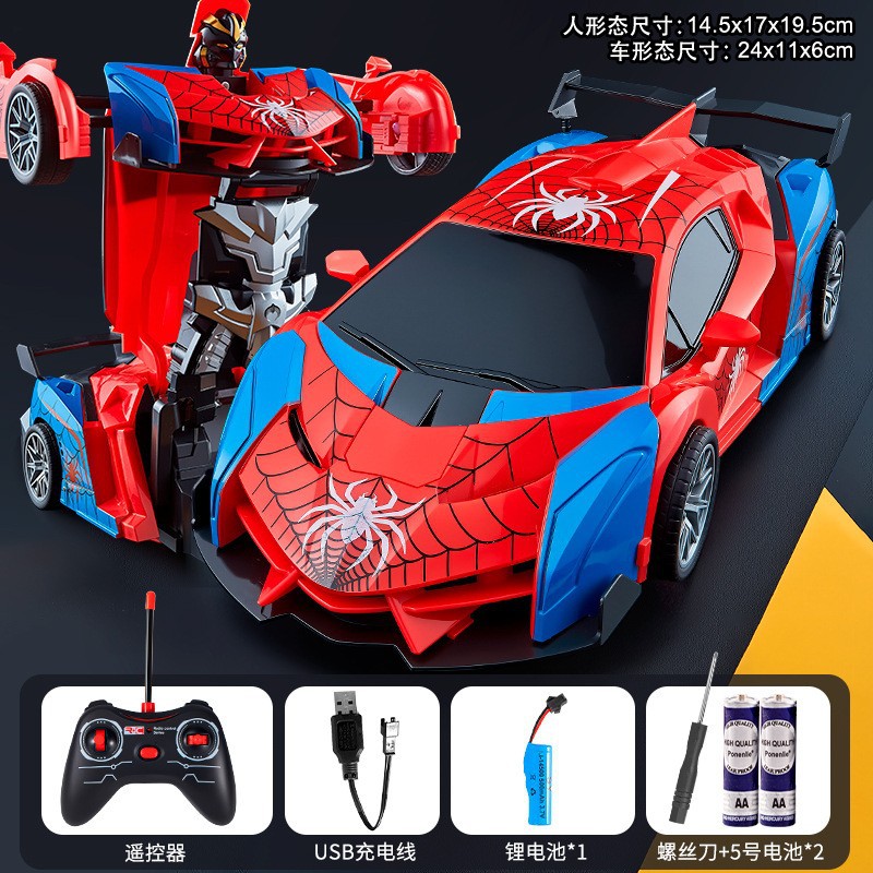 Spider transforming car / Battery not included