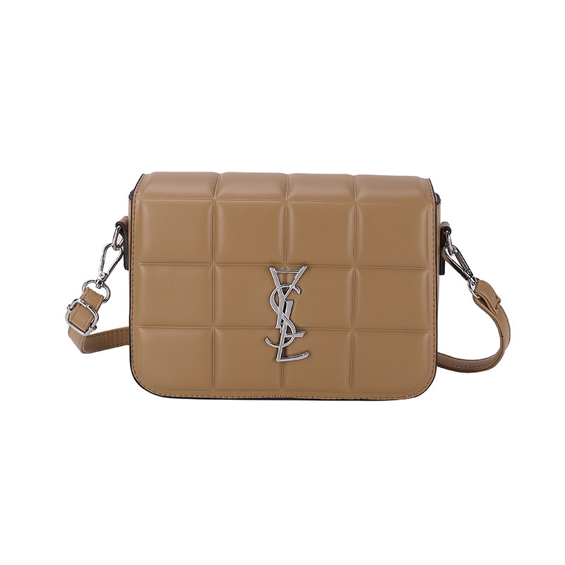 Bolso cuadrado pequeño retro francés 2023 nuevo bolso de mensajero de hombro simple y versátil de moda bolso de tofu de textura avanzada