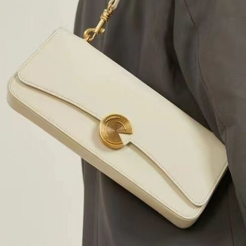 French Style Square Shoulder Bag For Women Versatile Small Handbag_voghion.com