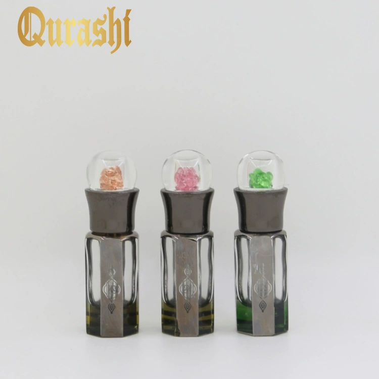Фабрика прямых продаж 6ml Гальваника бутылка рафинированного масла Четыре сезона цвет бутылка рафинированного масла высокого класса парфюмерная бутылка рафинированного масла