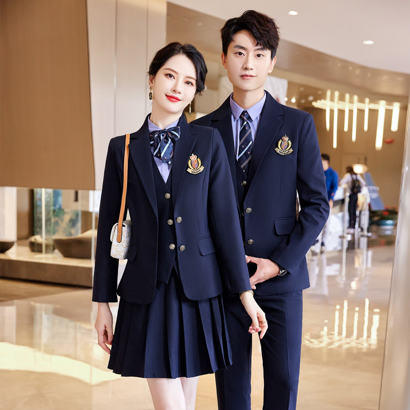 LLY-806 Slim-fit Suit JK Uniform Suit Spring New Men's and Women's Same Long-sleeved Suit College Students' Class Clothes LLY-806 Slim-fit Suit JK Uniform Suit Spring New Men's and Women's Same Long-sleeved Suit College Students' Class Clothes