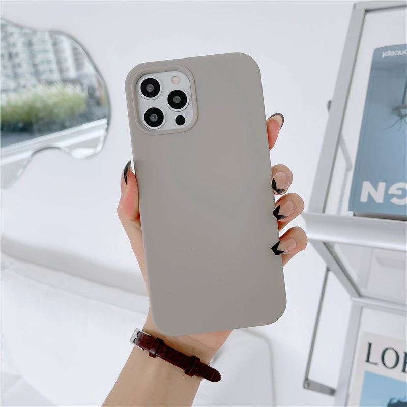 Силиконовый чехол Apple iPhone 12 Pro Max совместимый, мягкое матовое покрытие, многоцветные варианты