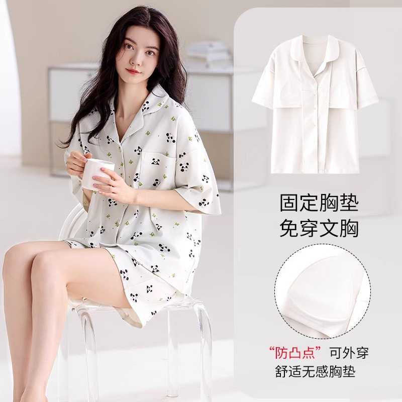 면 100% 6605 가슴 패드 포함