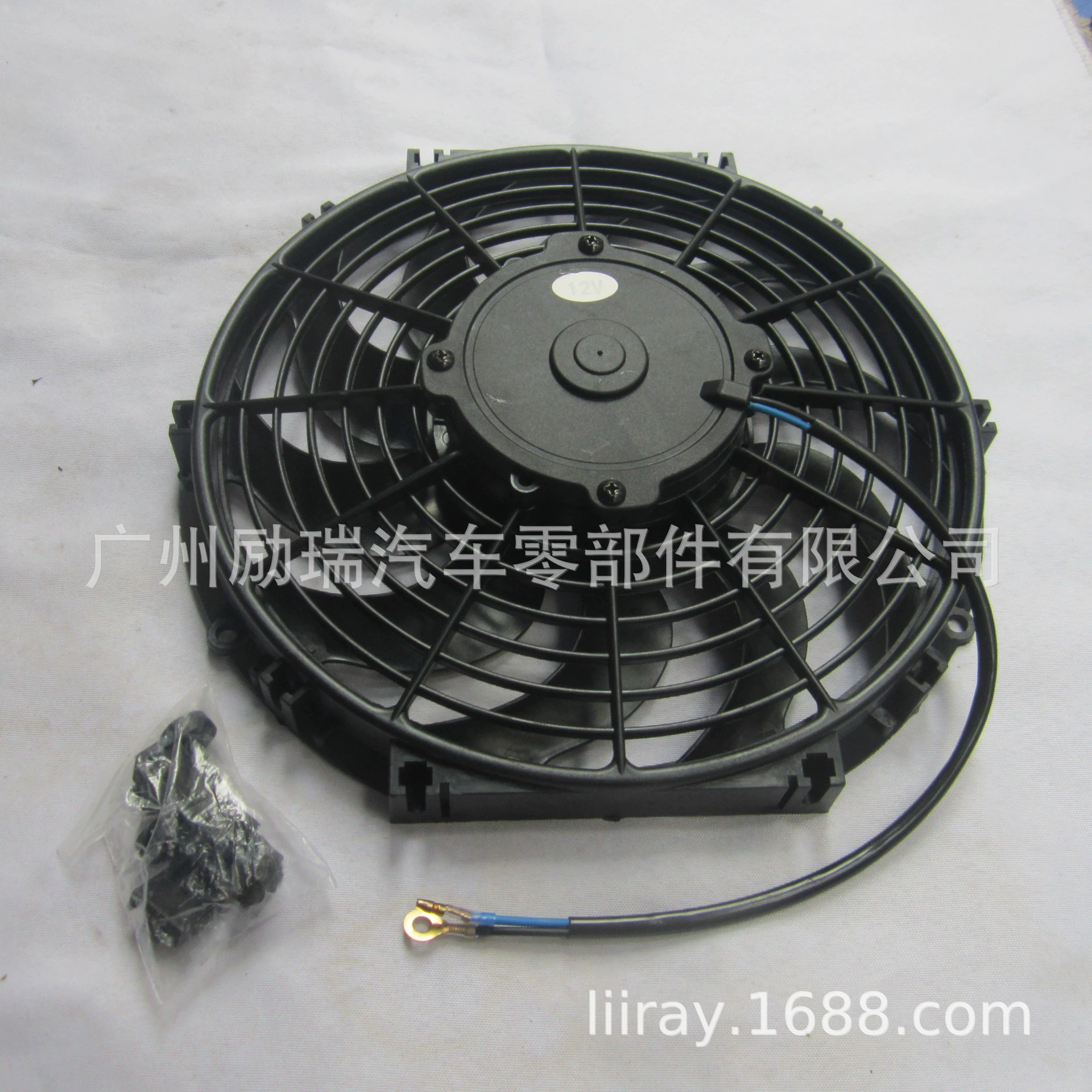 12inch нейтральный автомобильный кондиционер, цифровой вентилятор, 12 В, 120 Вт, всасывающий всасывающий ветер, изогнутый лист, бесшумный