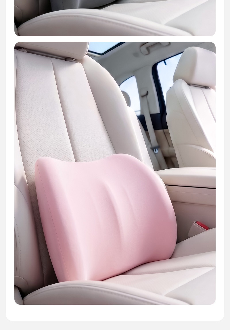 Factory Direct Sales Car Cushion Car Main Driver's Waist Support Seat Lumbar Support Lumbar Support Car Headrest Lumbar Support