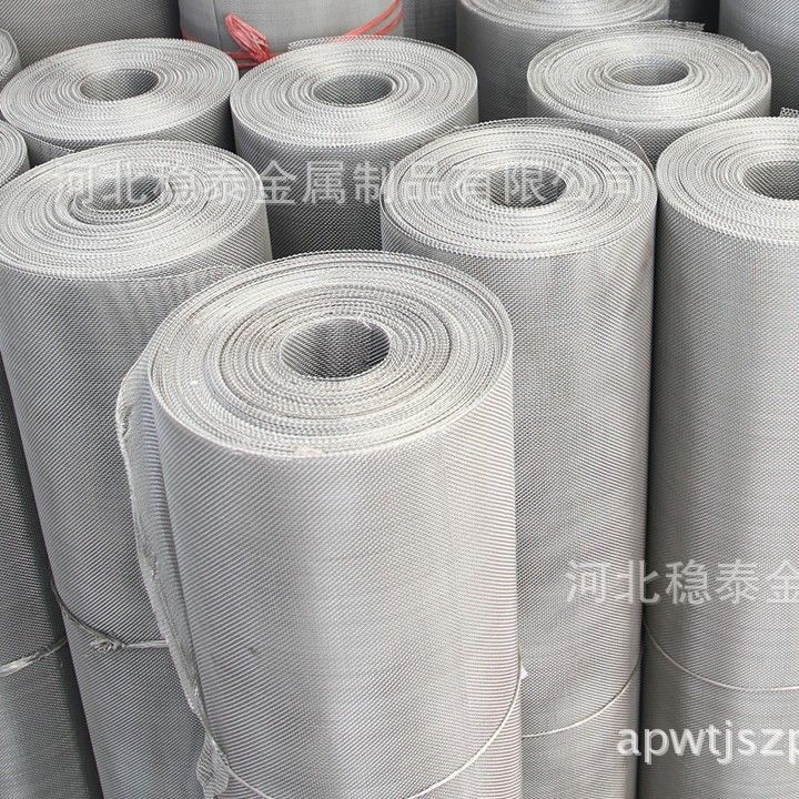 河北稳泰现货供应不锈钢平纹编织过滤网10目